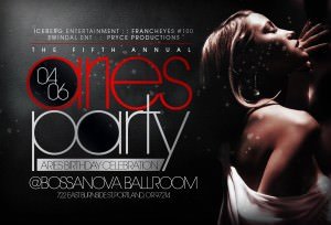 Birthday Party Entertainment on Aries Party   Bossanova Ballroom   Aries Birthday Celebration  Vip