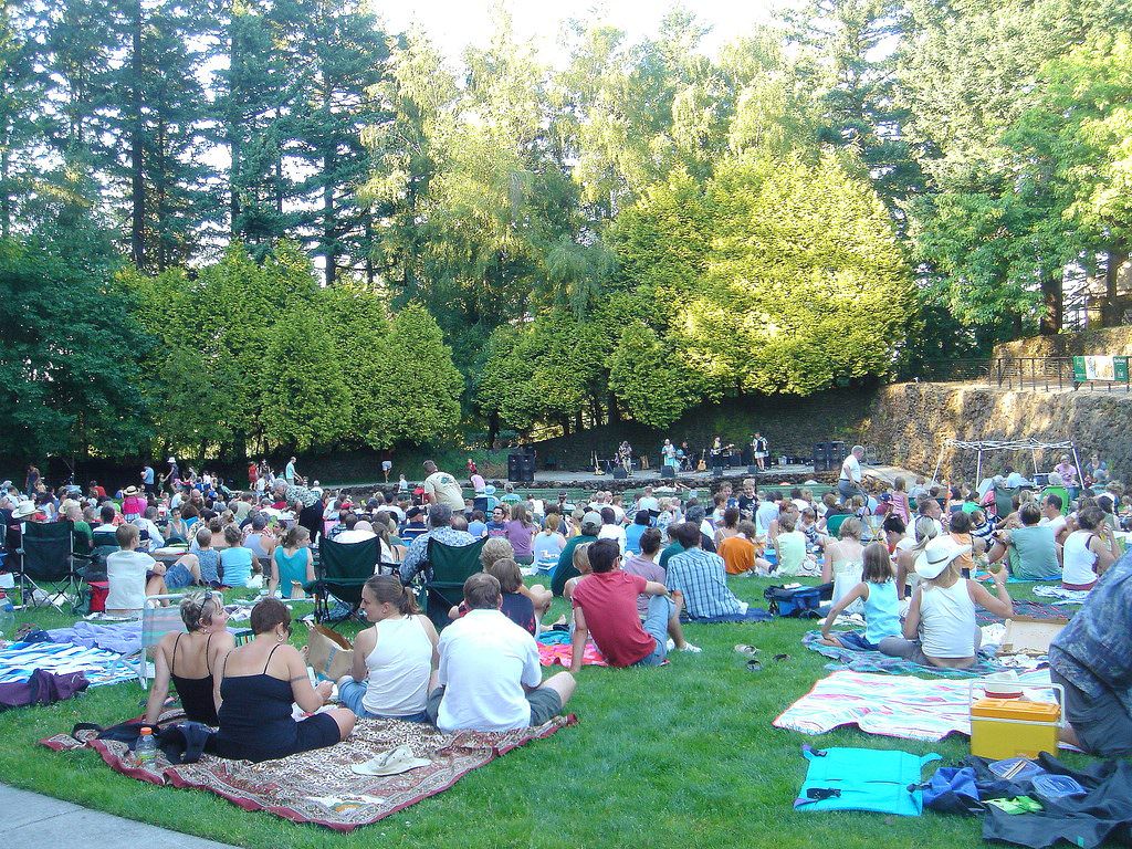 2016 Portland Concerts In The Park Schedule Free, July & August