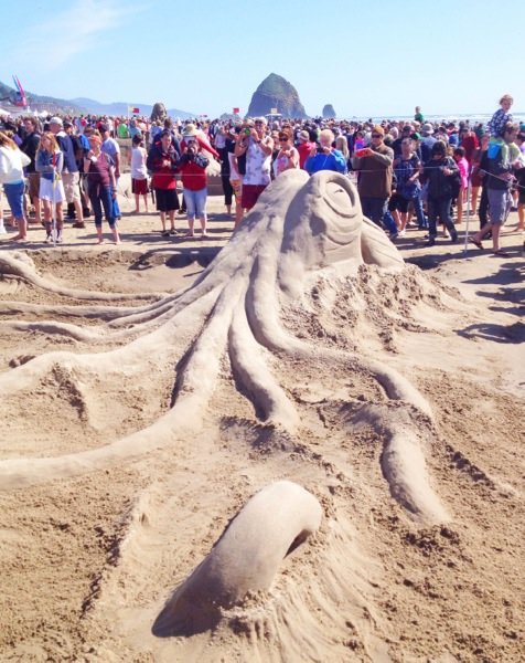 2017 Cannon Beach Sandcastle Contest Pictures Bucket Shovel Cannon Beach Sandcastle Contest