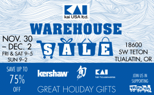 2018 Kai Usa Warehouse Sale Save Up To 75 On Kershaw Knives