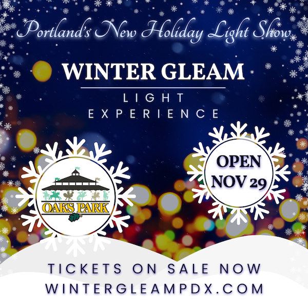 Winter Gleam Light Experience @ Oaks Amusement Park | Family Friendly ...